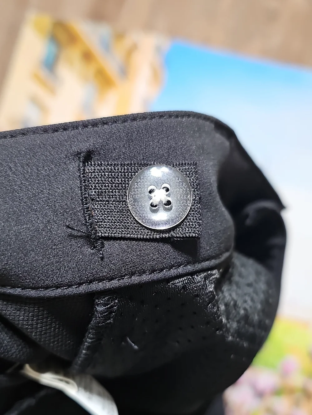 L.L. Bean Black Straight-Leg Outdoor Cargo Pants Tall Size 16 New - Picture 4 of 6